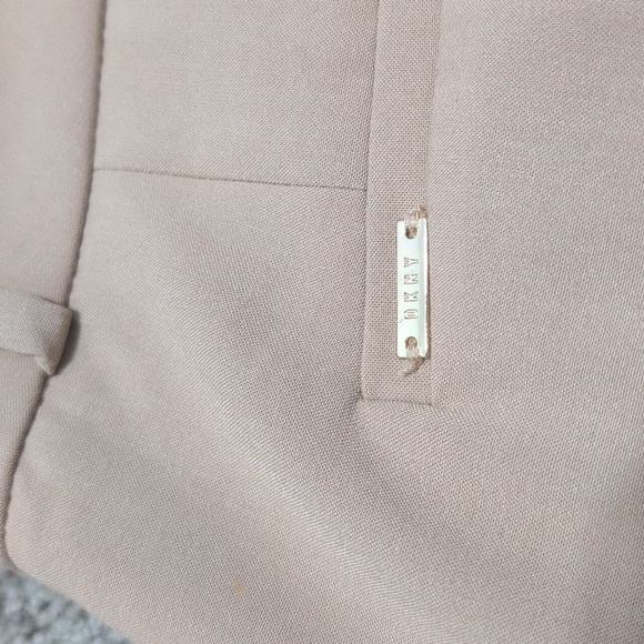 DKNY Beige Tan women's Dress Pants Slacks Straight Leg Ankle Size 12P Petite - Picture 9 of 13